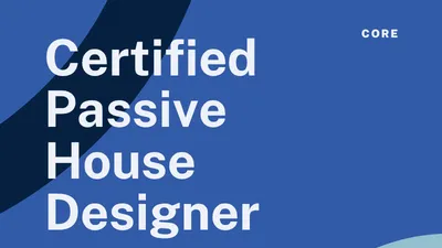 Certified Passive House Designer Affiliate Logo
