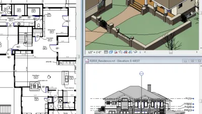 screenshot of a revit plan