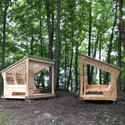 Outdoor Classroom: built in 2018 for Shelburne Farms in Sherlburne, VT